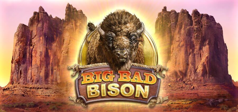 Banner de la tragamonedas Big Bad Bison de Big Time Gaming