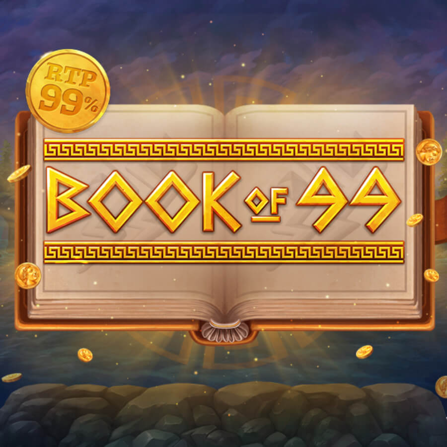 Banner de tragamonedas Book of 99 de Relax Gaming