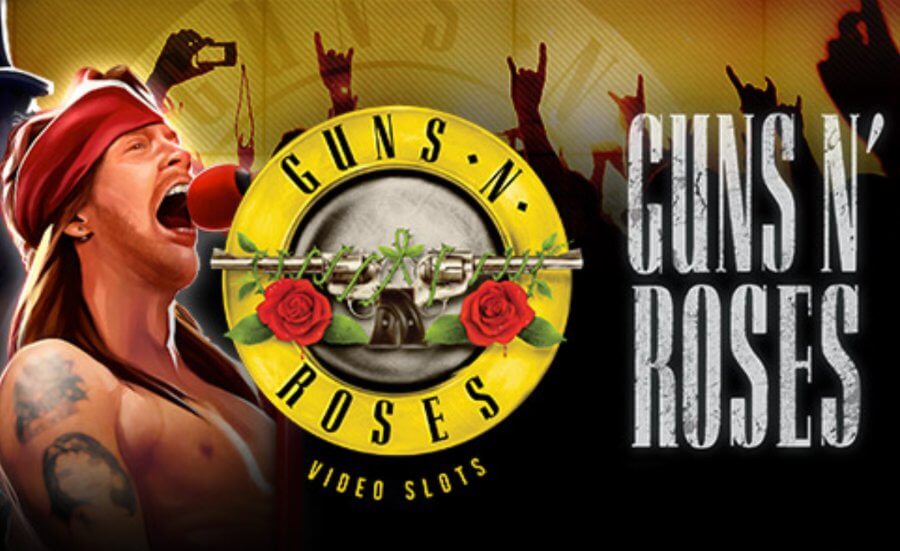 Ventana principal de tragamonedas Guns N' Roses de NetEnt