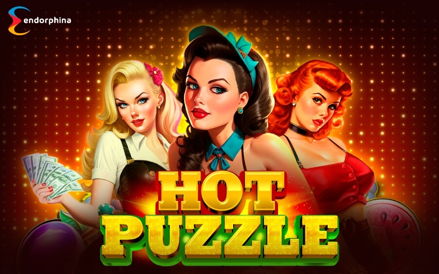 Banner de tragamonedas Hot Puzzle de Endorphina