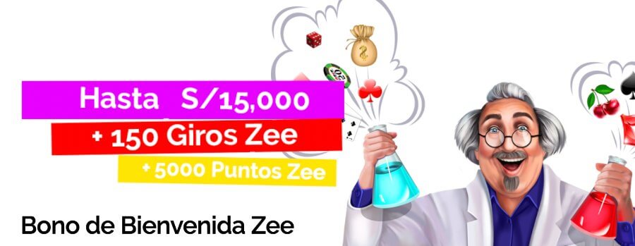 Bono de bienvenida Playzee casino Perú