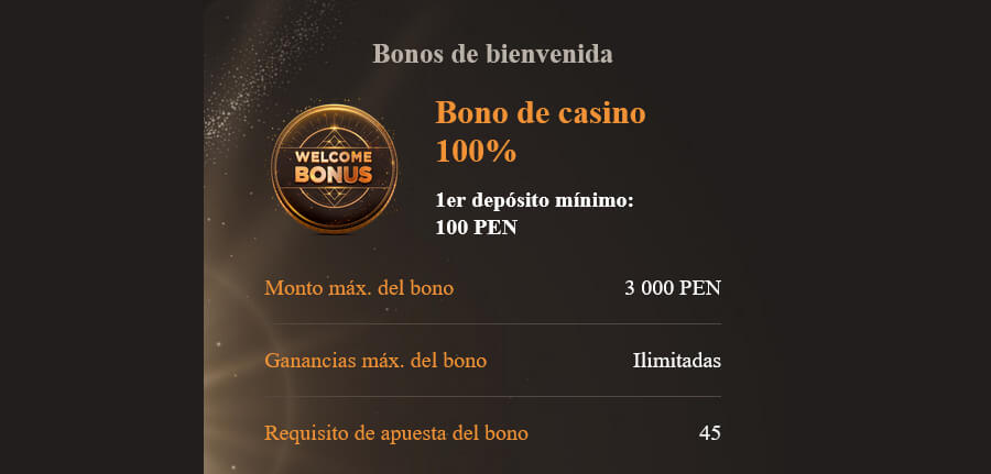 Bono de Sol Casino