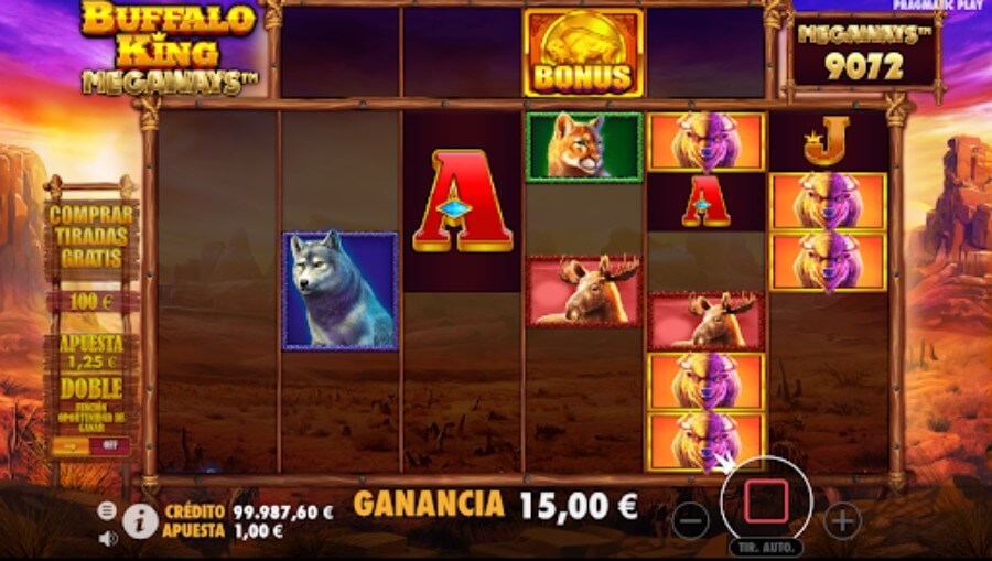  Buffalo King Megaways  slot - tumble