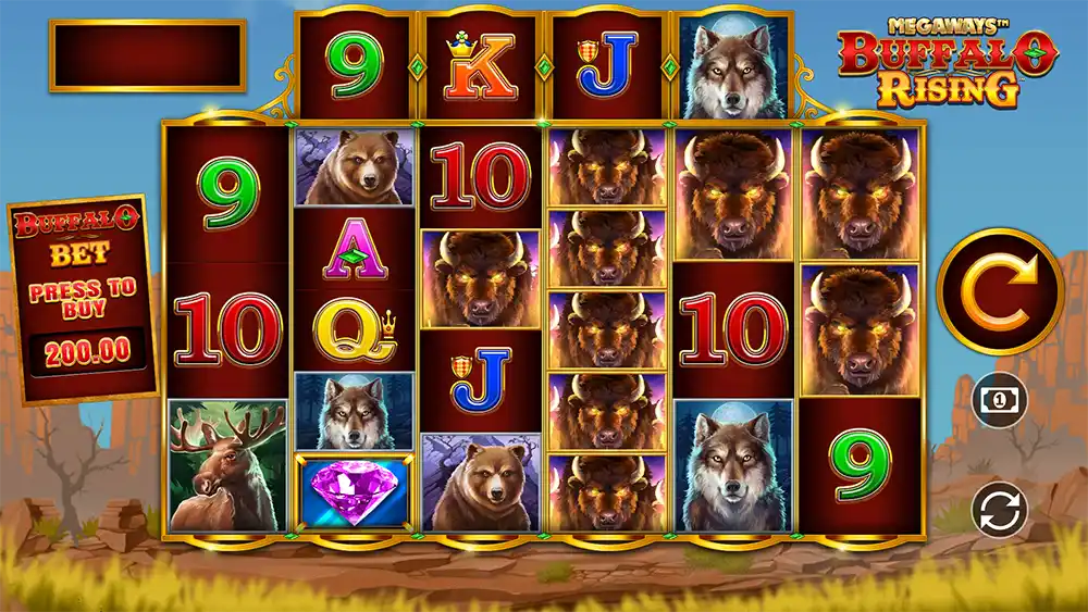 Buffalo Rising Megaways slot