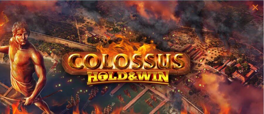 Ventana principal de tragamonedas Colossus Hold & Win de iSoftbet