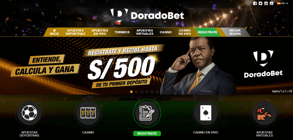 DoradoBet casino registro