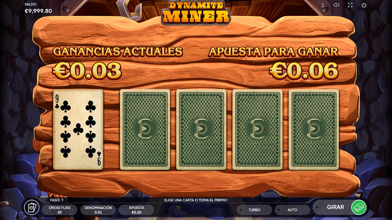 Dynamite Miner tragamonedas de Endorphina