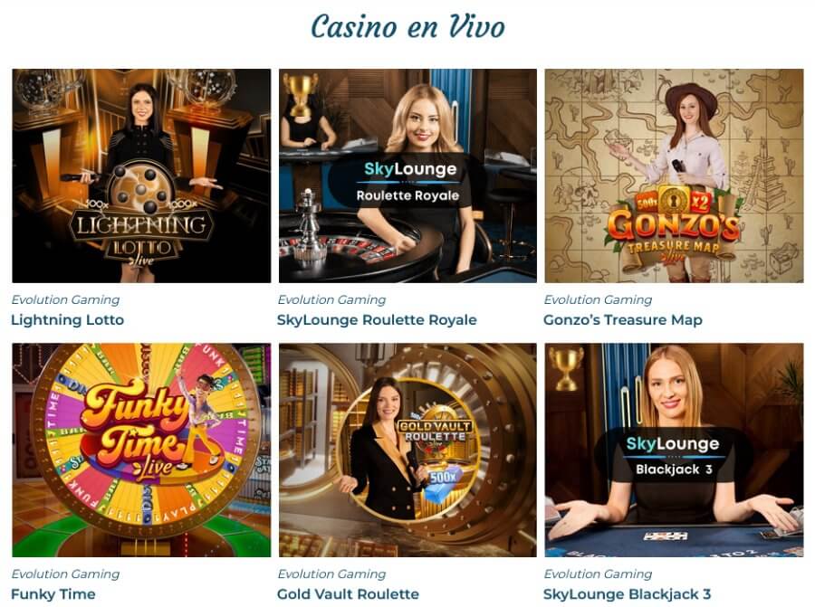 Juegos casino en vivo Casino Estrella