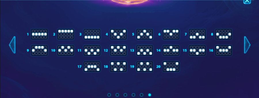 Líneas de pago de tragamonedas Sparks de NetEnt