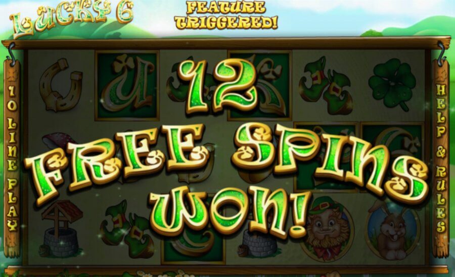 Lucky 6 slot - giros gratis