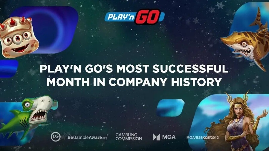 Play’n GO celebra récord de jugadores en diciembre 2023