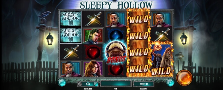 Simbolo de giros gratis de juego Sleepy Hollow de IGT
