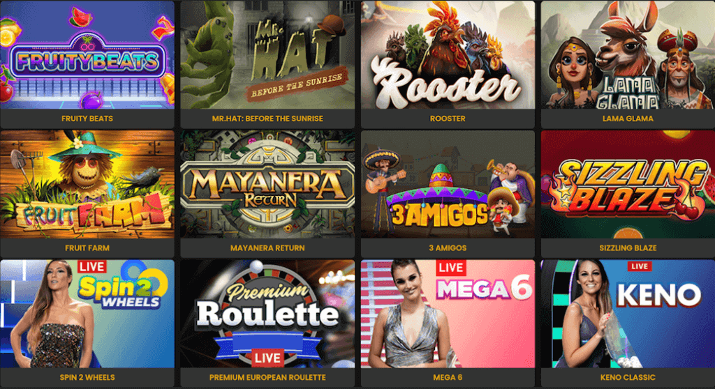 RETAbet casinos juegos