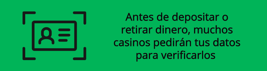 Retiro de dinero a la hora de verificar datos