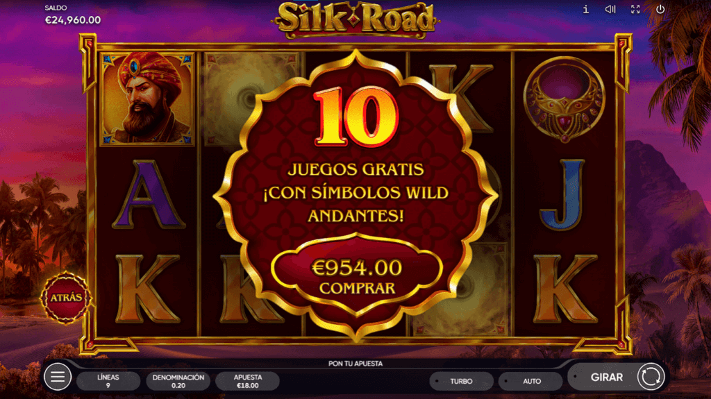 Silk road tragamonedas con compra de bonos 