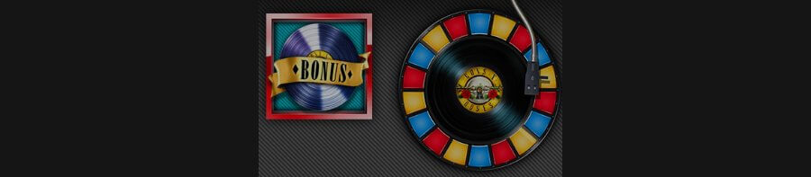 Símbolos de bonos y giros gratis de juego Guns N' Roses de NetEnt