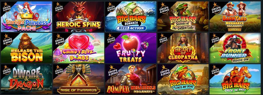 Juegos de tragamonedas en Betwinner Casino Perú