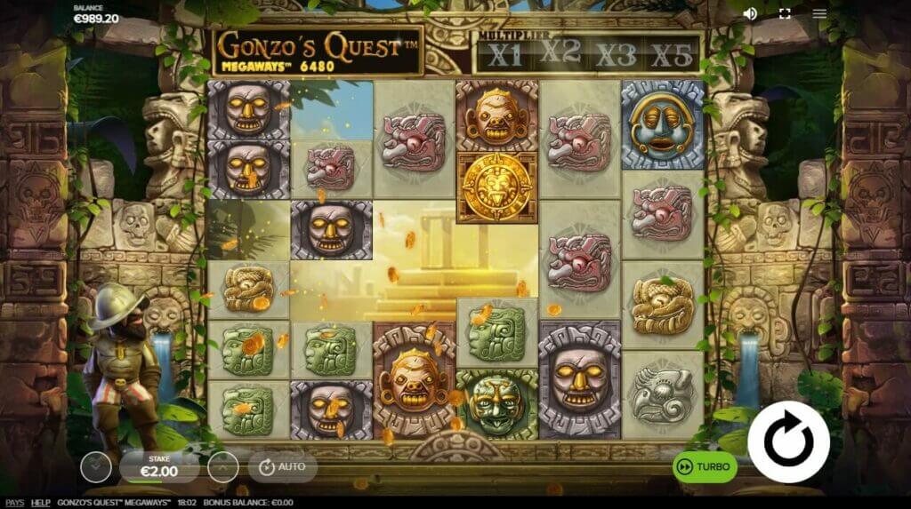 Tragamonedas Gonzo's Quest Megaways