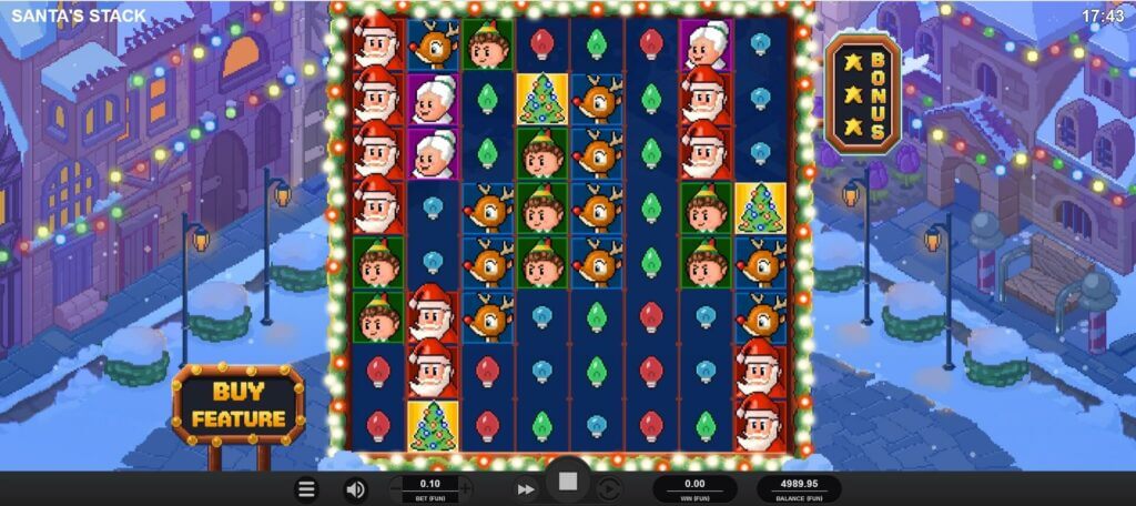 Tragamonedas Santa's Stack