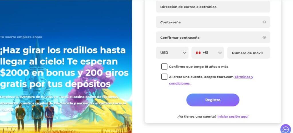 registro-tsars-casino