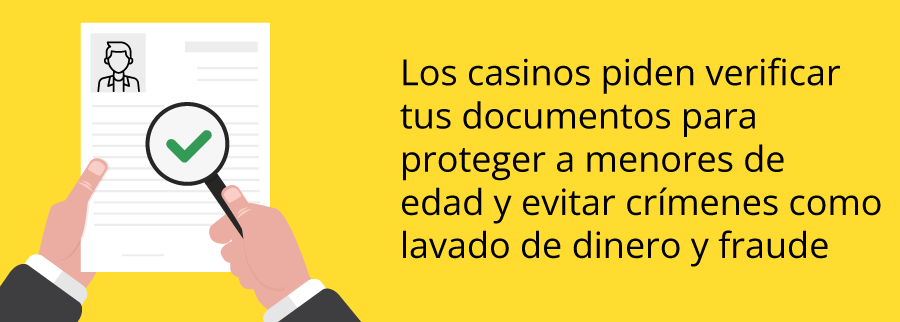 Verificación de datos en casinos