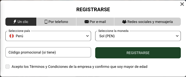 registro a360 un click