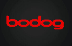 Logo del casino Bodog, un casino con una gran variedad de juegos 