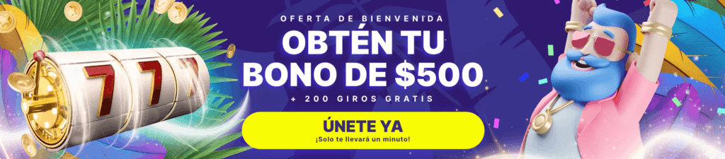 Obtén un bono de bienvenida de Casino Friday para Perú de USD 500 + 200 giros gratis