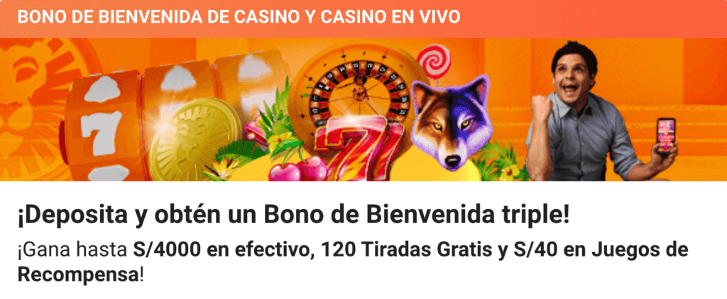 Bono de bienvenida de LeoVegas para Perú
