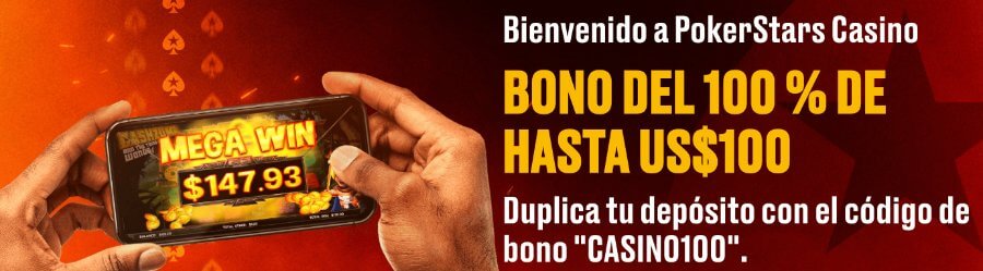 Bono de bienvenida de PokerStars