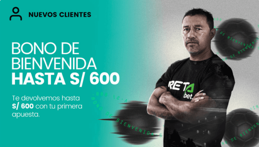 Bono de bienvenida de RETAbet para Perú