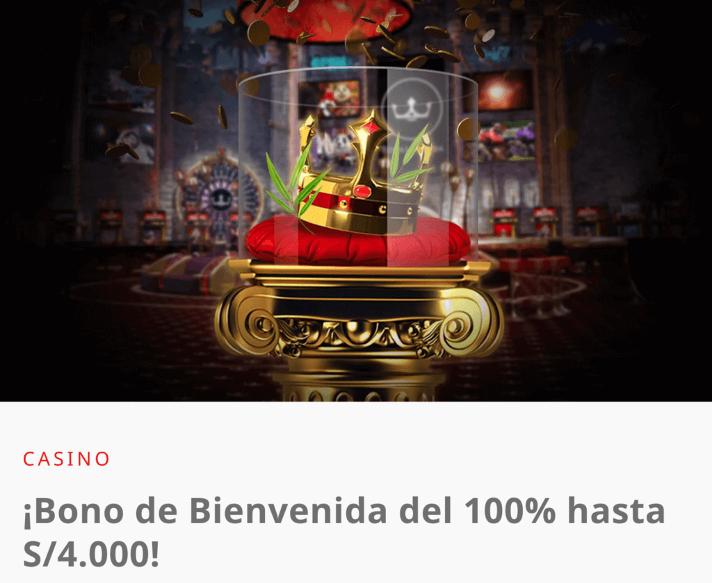 Bono de bienvenida de Royal Panda para Perú
