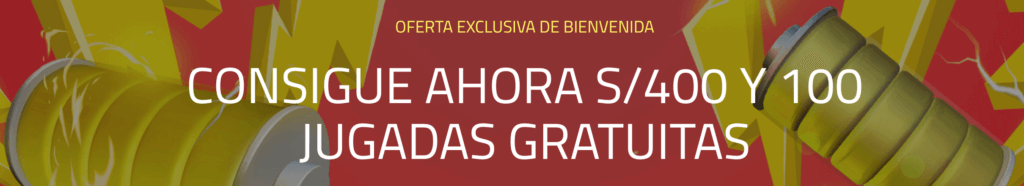 Consigue el de bienvenida de Ultra Casino para Perú de hasta S/400 y 100 jugadas gratuitas