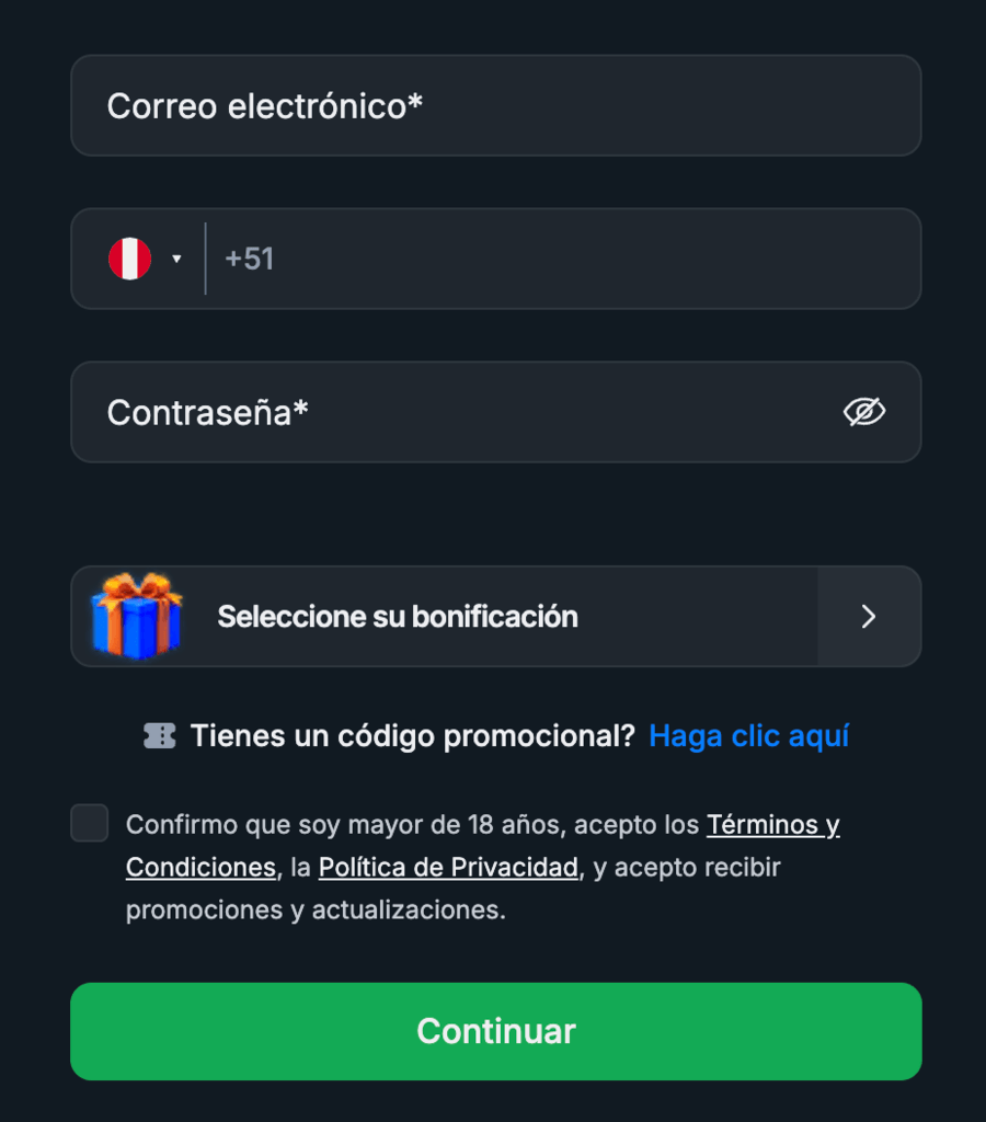 registro casongo peru