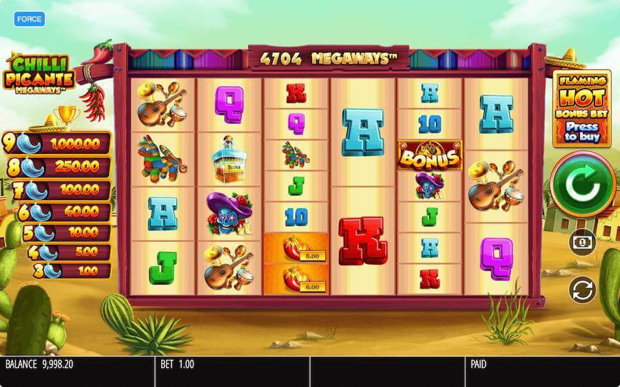 Chilli Picante Megaways slot
