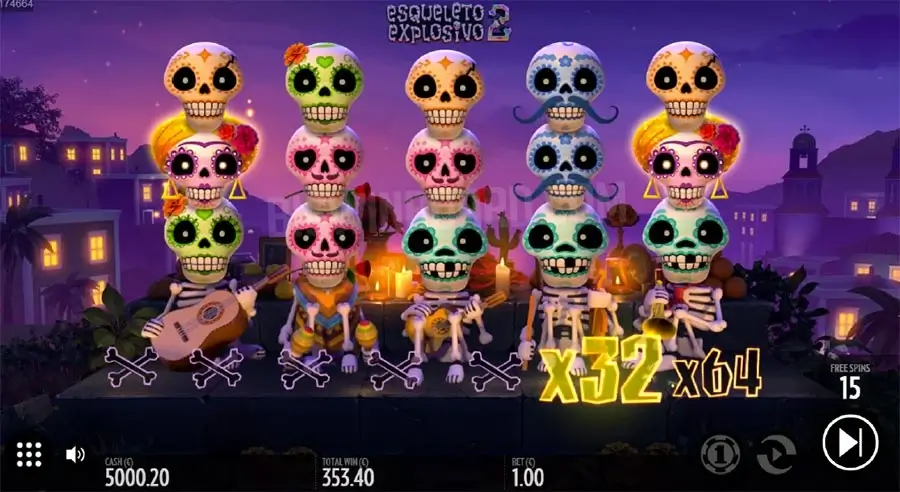 Esqueleto Explosivo 2 slot