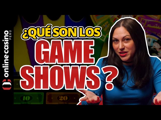 ¿Qué son los Game Shows? - Mejores juegos de casino online en Perú