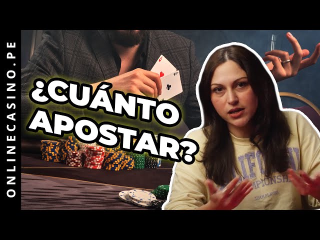 Apuestas básicas y forzadas de poker