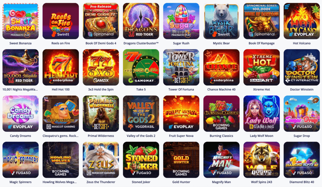 Juegos de Vulkan Vegas