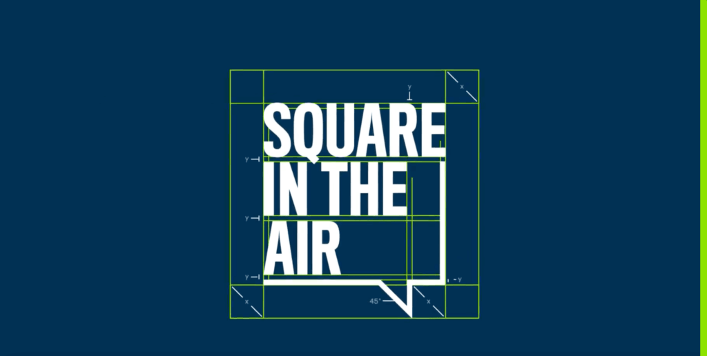Logo de Square in the air