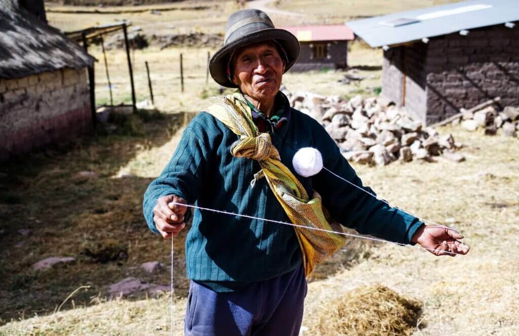 Peruano de zona rural