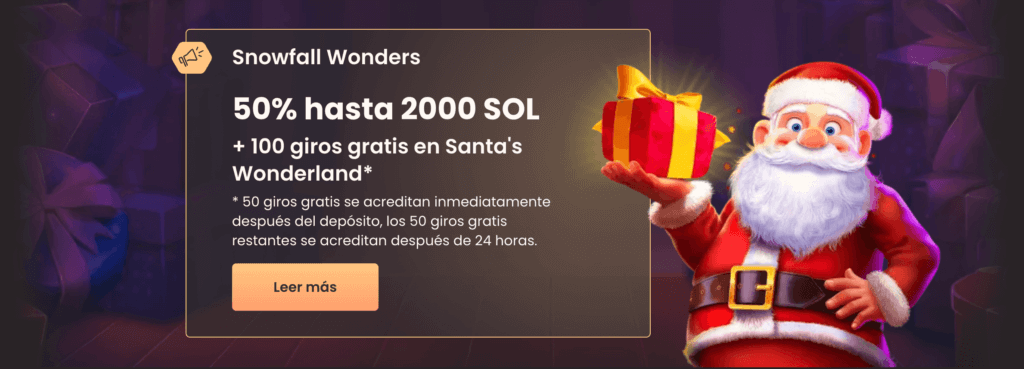Promoción de Navidad en National Casino