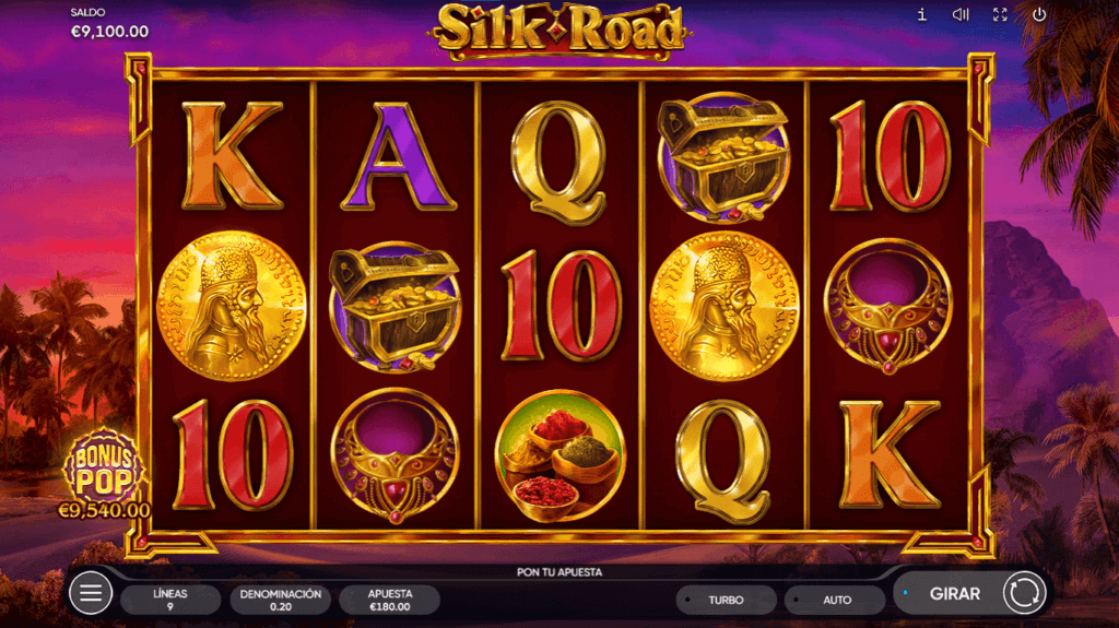 Silk road slot jackpot 