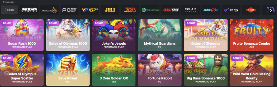 Tragamonedas que puedes jugar en Oncasino