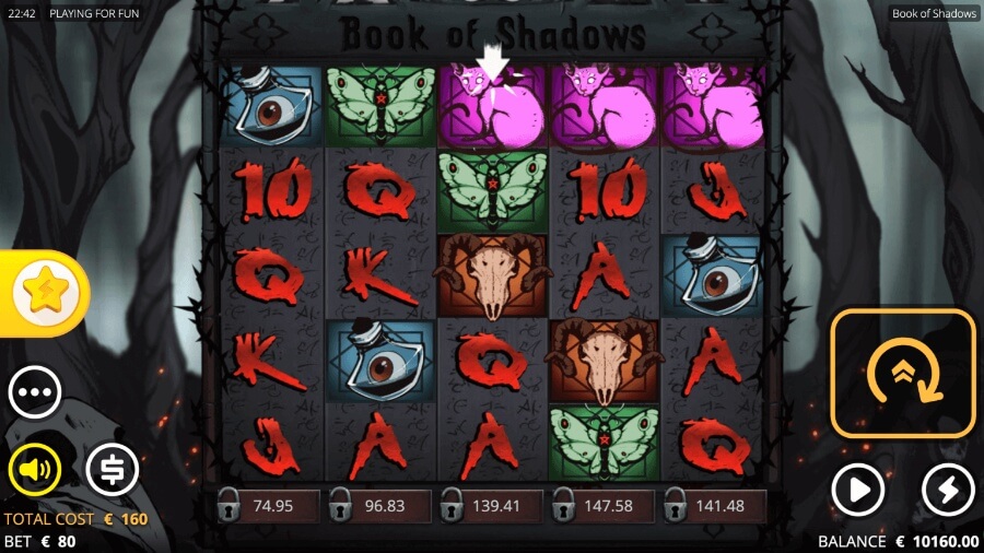 tragamonedas Book Of Shadows