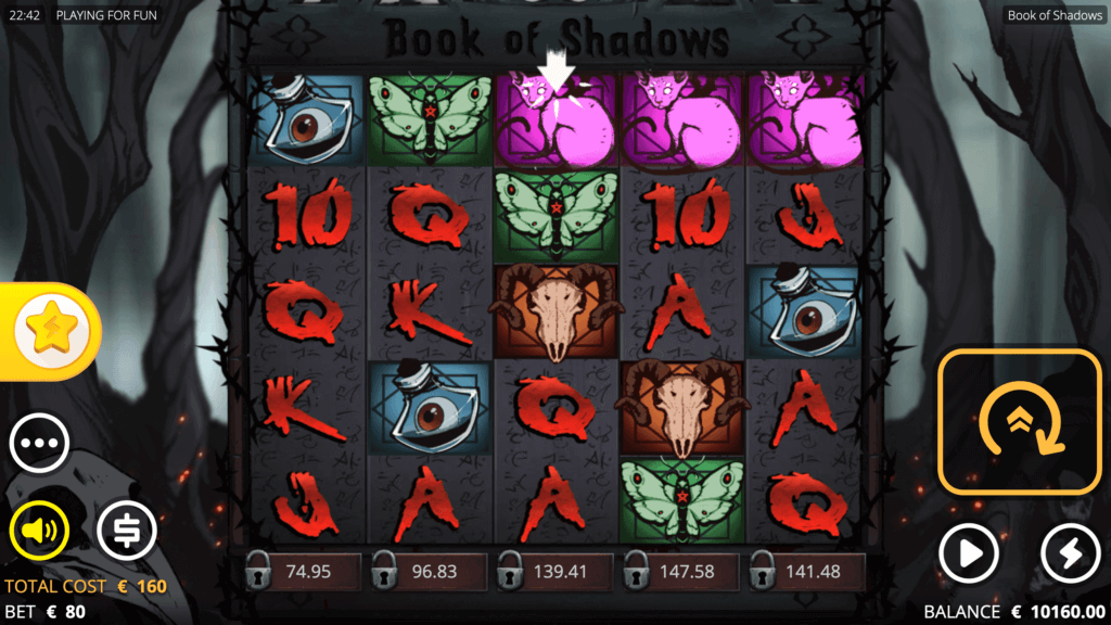 Tragamonedas Book of Shadows Perú