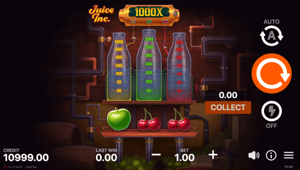 Tragamonedas Juice Inc.