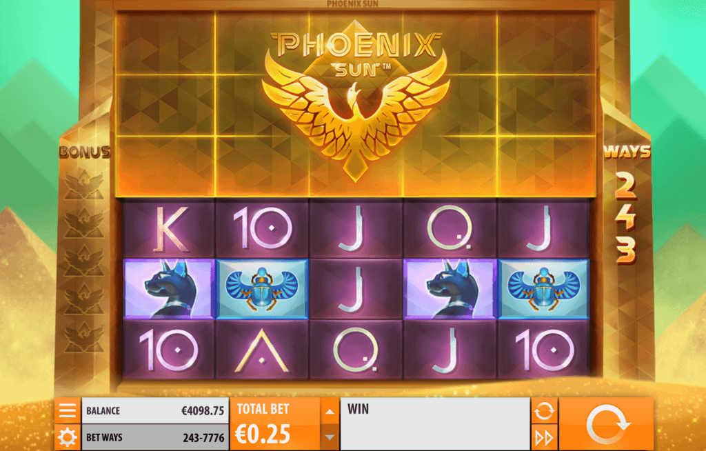 Tragamonedas Phoenix Sun